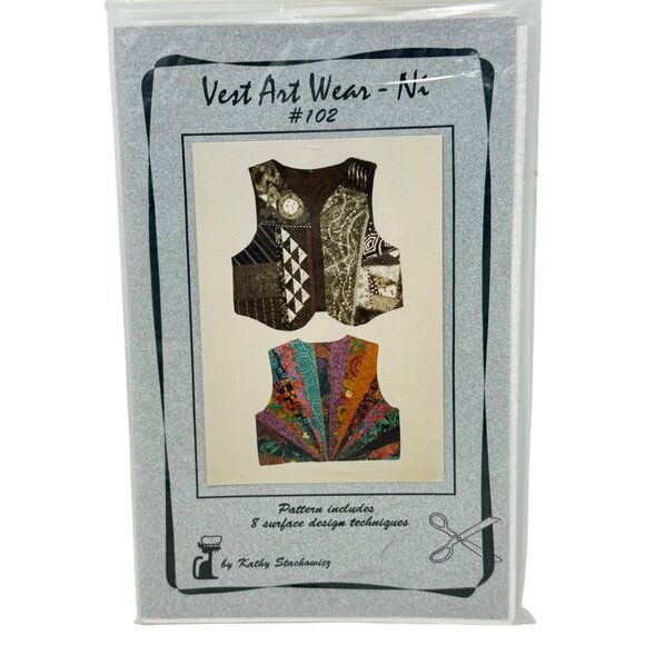 Lot Of 9 Sewing Patterns Vests Quilting Artsy Country Creative Fashion Vtg‎ 90's - Picture 5 of 11